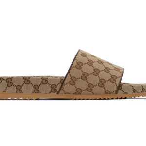 Gucci GG Canvas Slide Sandal